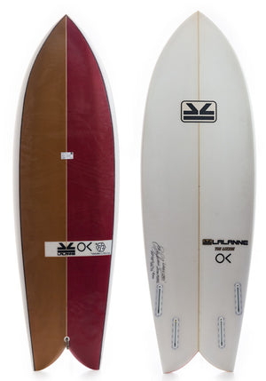 Used 5'6 LaLanne Quad Fish Surfboard