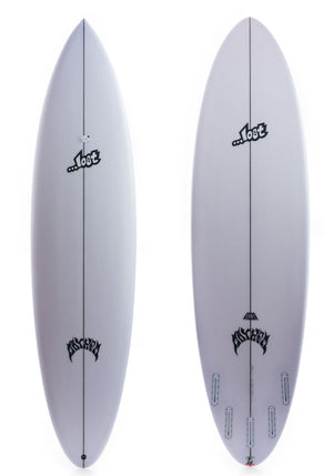 Lost 7'2 Crowd Killer Mid Length Surfboard w/Futures