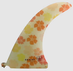 Flying Diamonds 8.5" Sallas X Kelis Single Fin