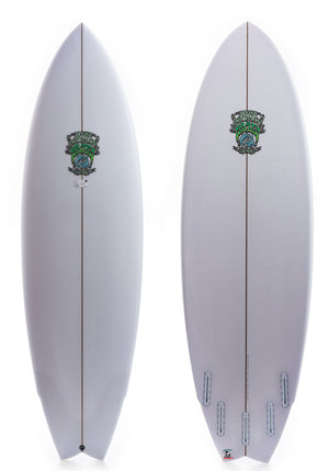 Lost 6'4 Pisces Surfboard with Futures