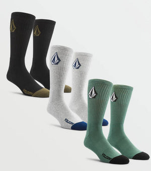 Volcom Full Stone Socks 3 Pack