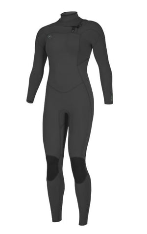 O'Neill Women's Ninja 4/3mm Chest Zip Wetsuit