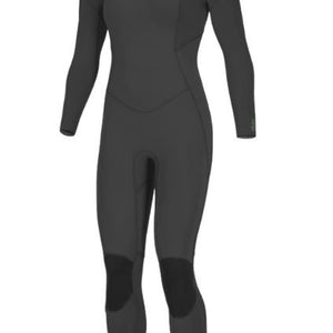O'Neill Women's Ninja 4/3mm Chest Zip Wetsuit
