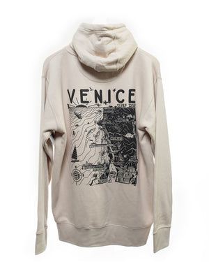 Rider Shack Venice Surf Map Hoodie