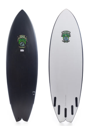 Lost 5'11 Pisces Black Sheep Fish Surfboard