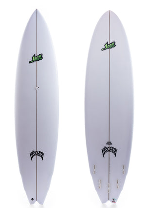 Lost 7'6 Crowd Killer Hybrid Surfboard FCSII