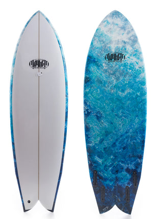 Lost 6'0 Round Nose Fish Retro Revamp23 Fish Surfboard