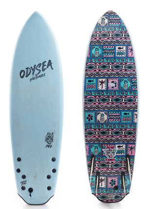 Used Catch Surf Odysea 5'8 Job Pro Quad Softtop