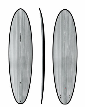 Harley Ingleby 6'6 Moe Mini Gray Carbon (Black) Surfboard