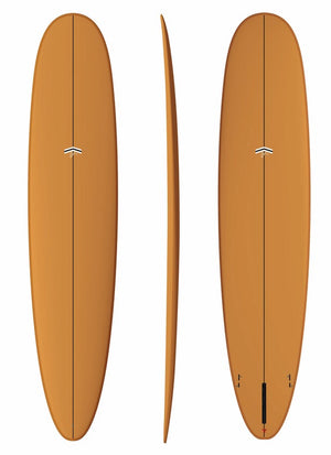 CJ Nelson 7'10 Parallax Plus Burnt Umber (Red) Mid-Length Surfboard
