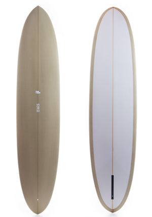 Lewis 8'1 Pocket Parker Single Fin Hull Surfboard
