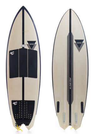 Used 5'4 Firewire El Tomo Futures Quad Surfboard