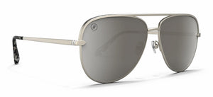 Blenders Shadow Matte Silver Sunglasses