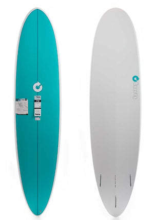 Torq 7'6 Fun Turquoise Deck Fun Surfboard