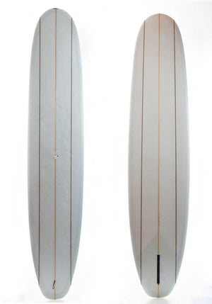 Used 9'4 Lewis Log Single Fin Long Board Surfboard