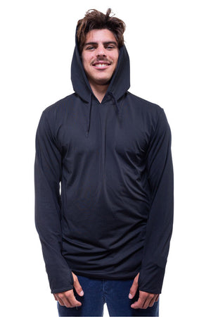 Rider Shack Cumulus Men's Hooded Longsleeve UPF 50+ Tee