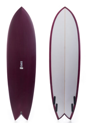 Lewis 6'9 Maria Mid Length Quad Surfboard