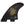 FCS II CI Upright Medium Tri/Quad Surfboard Fins