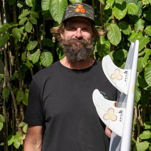 FCS II CI Upright Large Tri/Quad Surfboard Fins