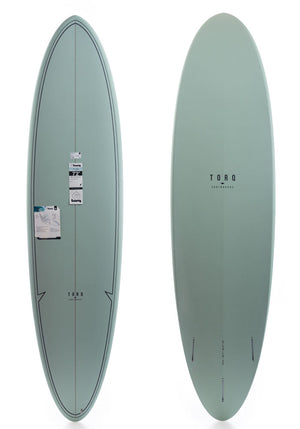 Torq 7'2 Fun Grey Pattern Funboard Surfboard
