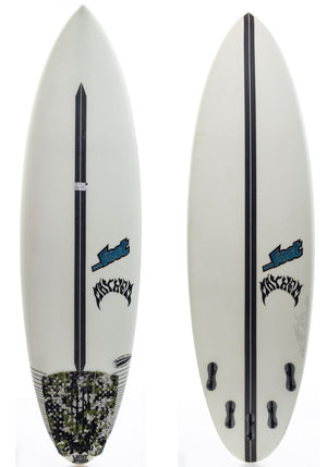Used 6'0 Lost Quiver Killer Lite Speed Shortboard FCS II Fins