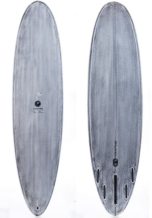 Firewire 7'2 TJ Pro Mid Surfboard Volcanic Futures 4 + 1