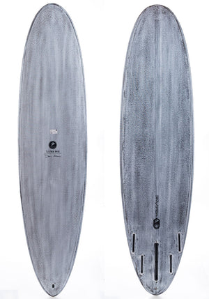 Firewire 7'4 TJ Pro Mid Surfboard Volcanic Futures 4 + 1