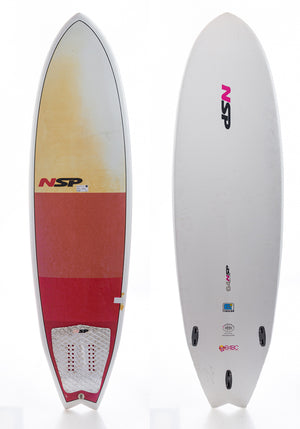 Used 6'4 NSP Element Funboard Surfboard