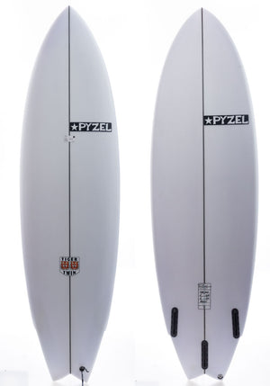 Pyzel 6'4 Tiger Twin Shortboard Surfboard