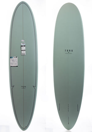 Torq 7'6 Fun Grey Pattern Surfboard