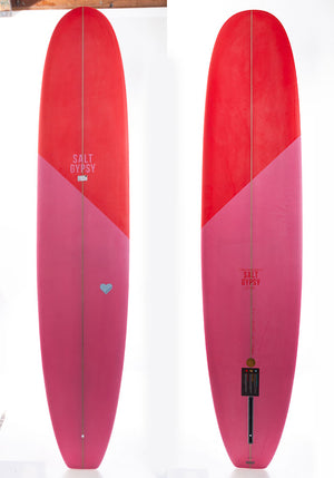 Salt Gypsy 9'0 Dusty Cynthia Rowley X Salt Gypsy Longboard FCS II 2 + 1