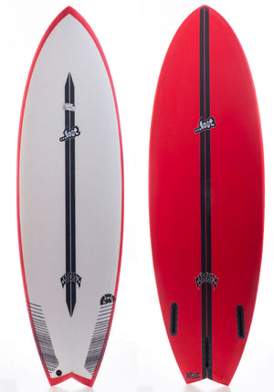 Lost 5'9 Round Nose Fish 1996 Light Speed Surfboard