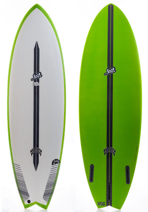 Lost 5'7 Round Nose Fish 1996 Light Speed Surfboard