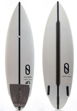 Used Firewire 5'8 Flat Earth Surfboard
