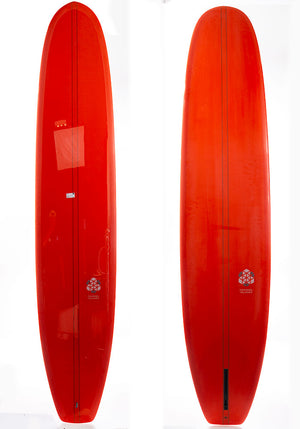 Channel Islands 9'6 Noserider Orange Traditional Longboard