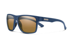 Suncloud Rambler Matte Crystal Denim Polar Brown Lens