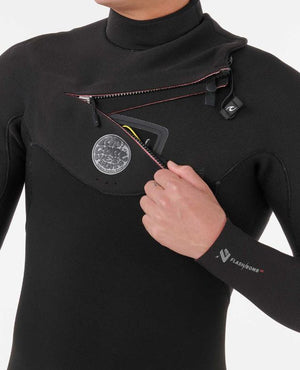 Rip Curl Men's 3/2 MM Flashbomb Chest Zip Wetsuit