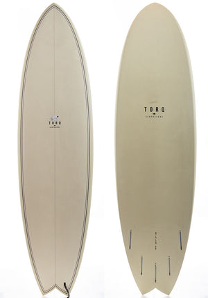 Used Torq 6'6 Fish Pinline Surfboard