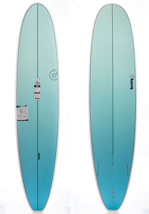 Torq 8'0 Long Light Blue Fade Longboard Surfboard