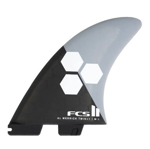 FCS II AM Surfboard Twin Fin with Trailer Fin