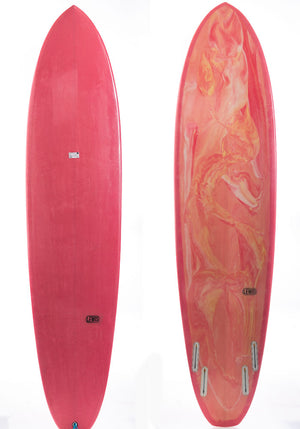 Used 7'7 Lewis Mid-length Surfboard