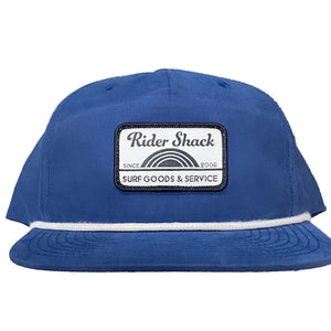 Rider Shack Square Patch Snap Back Hat