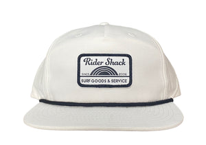 Rider Shack Square Patch Snap Back Hat