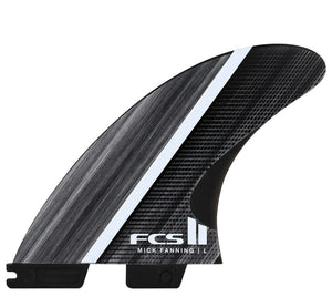 FCS II Mick Fanning Glass Fibre Fusion Large Sufboard Fin Set