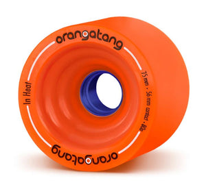 Orangatang In Heat 75mm 80a Skateboard Wheels.