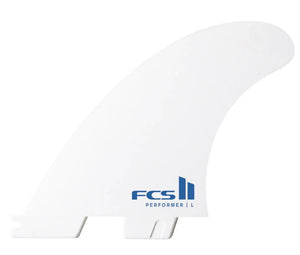 FCS II Performer Performance Core White Medium Thruster Surfboard Fins