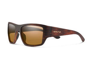 Suncloud Sculpin Matte Burnished Brown w Brown Polar Lens