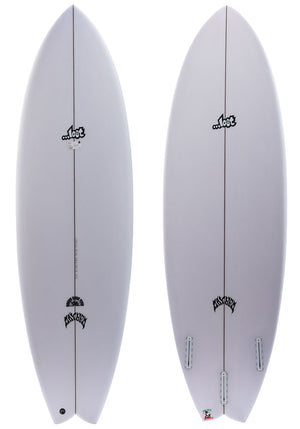Lost 5'11 Round Nose Fish 1996 Surfboard w Futures