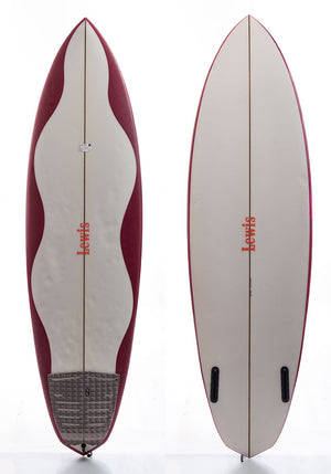 Used 6'2 Lewis RD Shortboard Surfboard