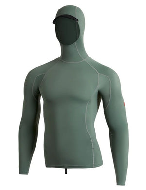 Florence Marine X Long Sleeve Utility Pocket Hooded Rashguard